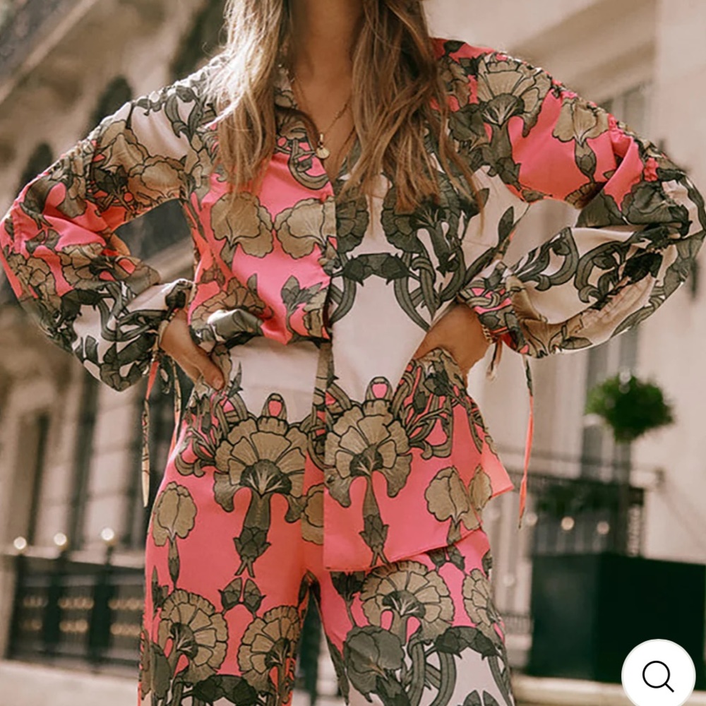 Ava shirt and trouser set